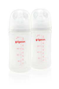 Bottles: SofTouch™ Wide Neck Bottle PP 240ml - Twin Pack