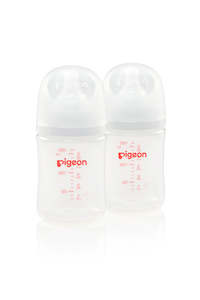 Bottles: SofTouch™ Wide Neck Bottle PP 160ml - Twin Pack