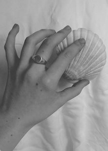 OVAL SIGNET RING - Pigment studio