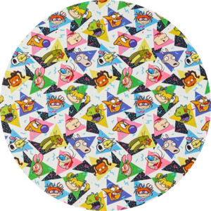 Scrub Hat (Coral Blue)