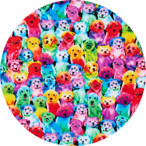 Scrub Hat (Rainbow Dogs)