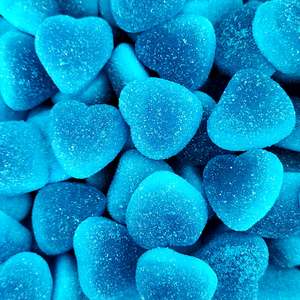 Jelly Filled Blue Hearts