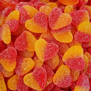 Sweet Sour: Trolli Peach Hearts