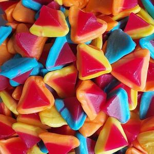 Gummies Jellies: Multi Coloured Volcanoes