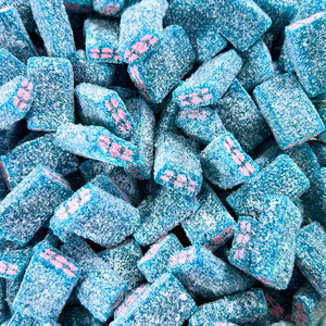 Fini Fizzy Blue Raspberry Bricks