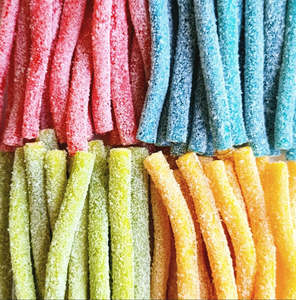 Straps Blowpipes: Sour Four Colour Blowpipes (Bag of 10)