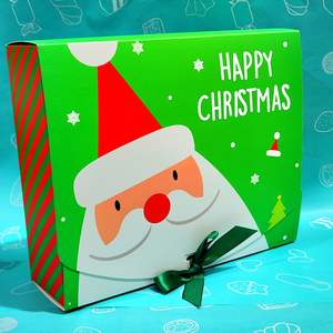 Santa's Green Sweet Box