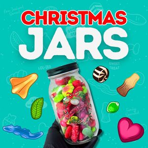Christmas Tree Jar with Lollies