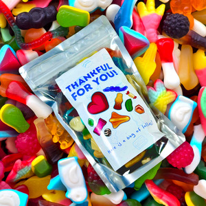 Thankful For You Lolly Bag