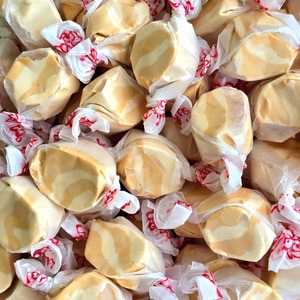Wrapped Lollies: Peanut Butter Salt Water Taffy