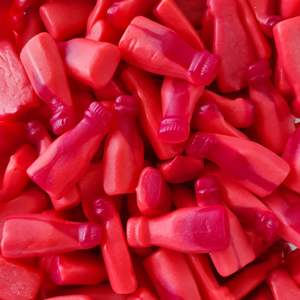 Red: Mayceys Dracula's Milk Bottles