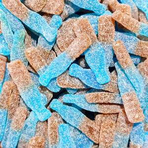 Blue: Sour Blueberry Cola Bottles