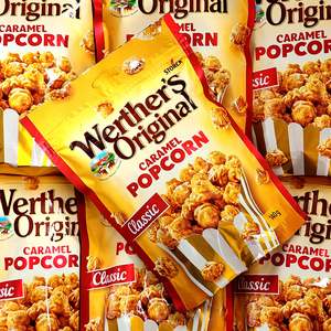Orange: Werther's Original Caramel Popcorn