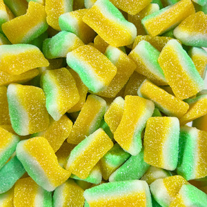 Green: Pina Colada Slices