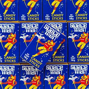 Spaceman Candy Sticks