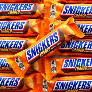 Chocolate Bars: Snickers Loaded Bar - Caramel & Peanuts
