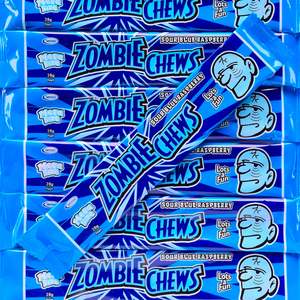 Halloween: Zombie Chew - Sour Blue Raspberry