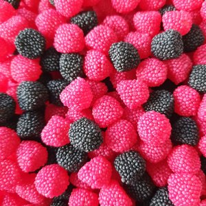 Raspberry: Blackberry & Raspberry Gumdrops