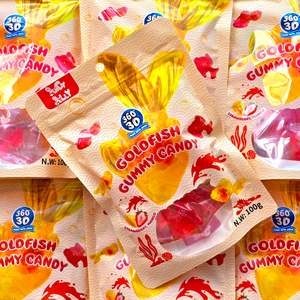 3D Goldfish Gummy Bag