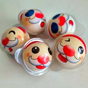 Extras: 3D Gummy Santa Bursting Balls (Bag of 5)