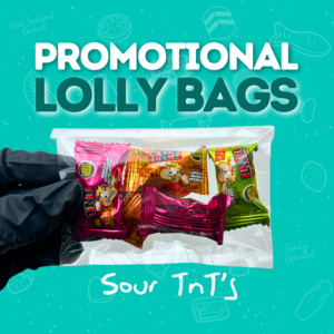 Extras: Promotional Lolly Bags - Sour TnT's