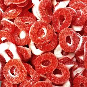 Sweet Sour: Sour Strawberry Rings