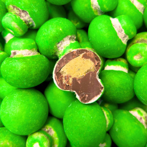 Chocolate Speckles: Green Choc Mushrooms - Pistachio (5pc)