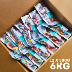 Sweetboxes: Bulk Lolly Box - 12 x 500g bags