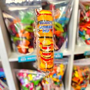 Gummy Burger Pop
