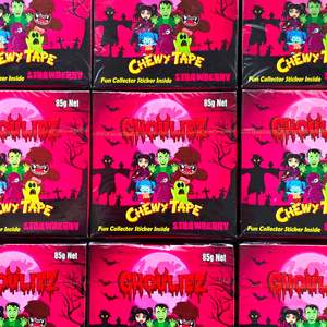 Halloween: Ghouliez Chewy Tape - Strawberry