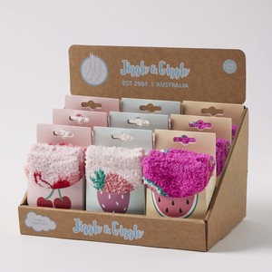 Products: Jiggle & Giggle Fruit Socks CDU 12pcs/3 Asst