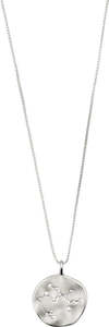 Sagittarius Zodiac Sign Necklace - Silver Plated - Crystal