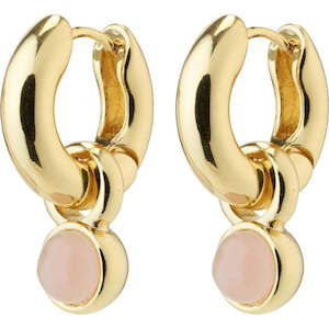 Fresh Stock Drop: Evah Recycled Rosa Hoop Earrings - Gold Plated