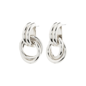 Earrings 1: Agni Earrings - Silver Plated