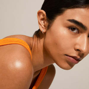 Fresh Stock Drop: Taffy Recycled Small Swirl Hoop Earrings - Silver Plated