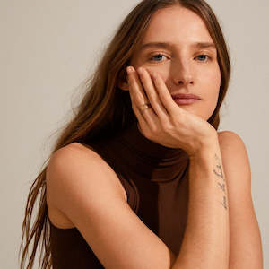 Bathilda Ring - Gold Plated