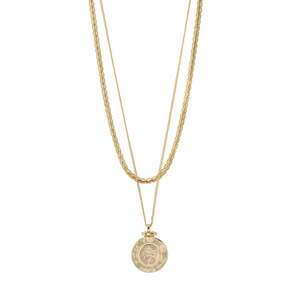 Gold Jewellery: Nomad  Necklace - Gold Plated