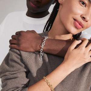 Silver Jewellery 1: Amiri Recycled Bracelet - Silver Plated