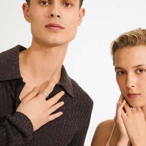 Rings 1: Sparkle Ring - Silver Plated