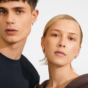 Gold Plated Earrings: Soul Earrings - Gold Plated