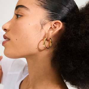 End Of Season Sale: Kayden Recycled Earrings - Gold Plated