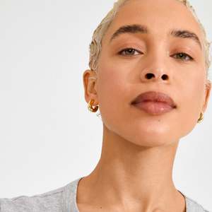 Jennings Hoop Earrings - Gold Plated