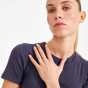 Ajani Ring - Silver Plated