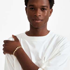 Bracelets: Fire Bracelet - Gold Plated