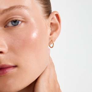 Nova Hoop Earrings - Gold Plated