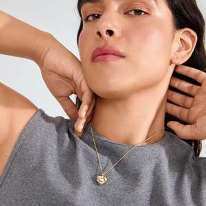 Nova Heart Necklace - Gold Plated