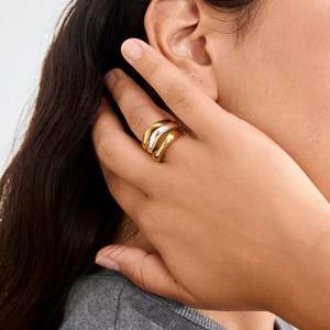 New Arrivals: Nova Rings 3-In-1 Set - Gold Plated
