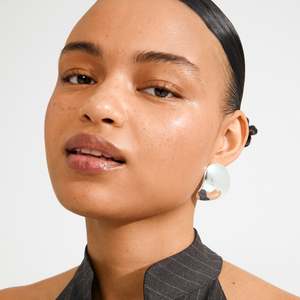 Statement: Sparkle Earrings - Silver Plated