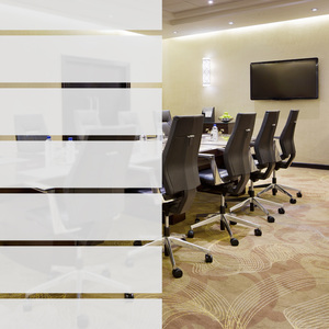 Products: Embossed Frosted Stripe Privacy Film - Pillar