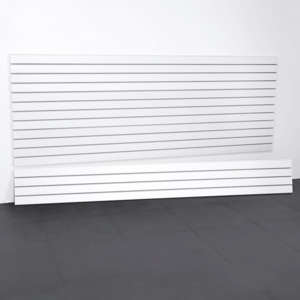 Storewall Panels: MKE - Textured White - Pack of 4x 2.4m panels